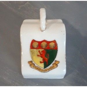 Vintage Miniature Carlsbad Fairy Ware‎ Made in Austria Grange Over Sands Crest